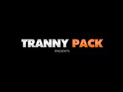 Tranny Pack - Merciless Hung Trannies Plowing Ass